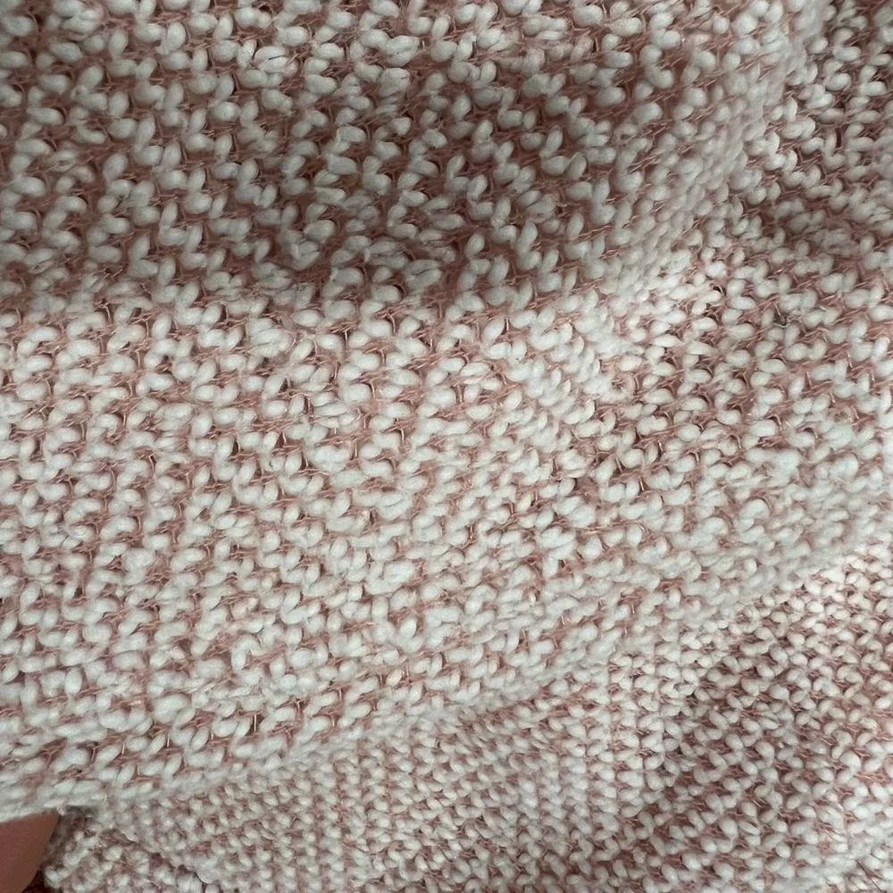 Pink Textured Knit Women’s Faherty Pants - Medium - Picture 6 of 6